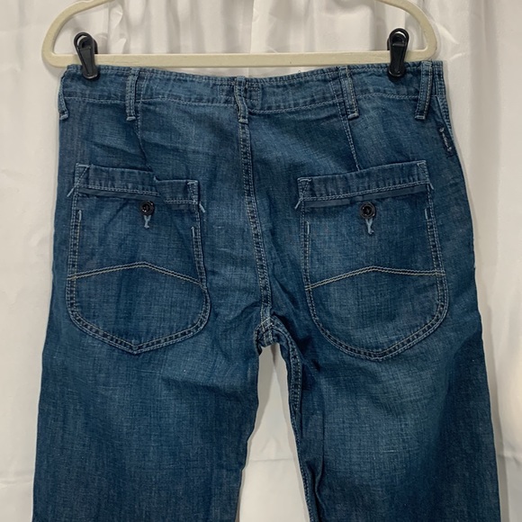 Armani Exchange jeans Straight Leg Lightweight sz 32 weekend streetwear preppy - Picture 3 of 8